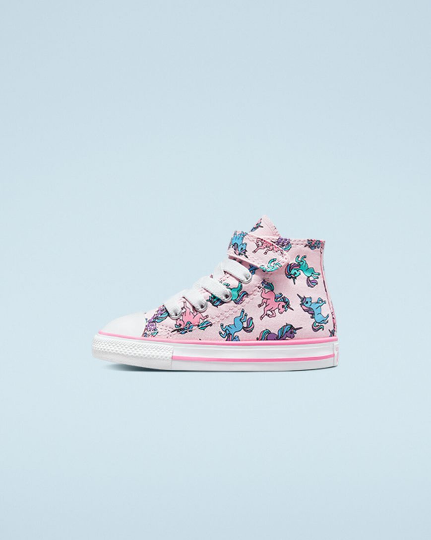 Tenisky Vysoke Converse Chuck Taylor All Star Easy-On Unicorns Dievcenske Ruzove Modre | SK J511DF3